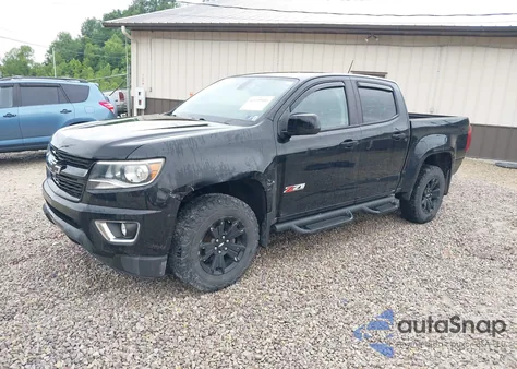 2018 Chevrolet Colorado Z71 from USA, damaged, VIN 1GCGTDEN8J1326741